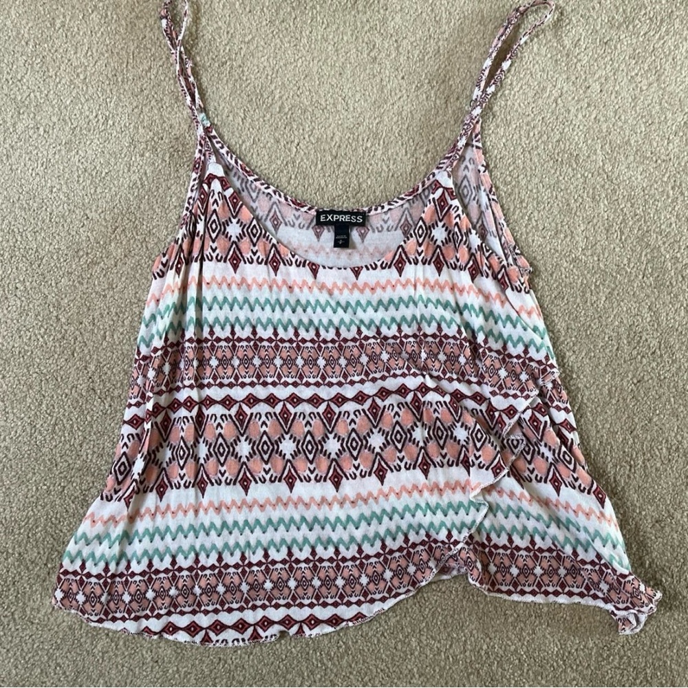 Express multi colored Crop Top